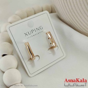 گوشواره زنانه مدل خطی ژوپینگ کد GSH15811W