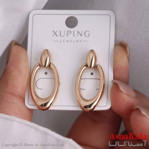 گوشواره میخی زنانه مدل بیضی ژوپینگ کد GSH15830W
