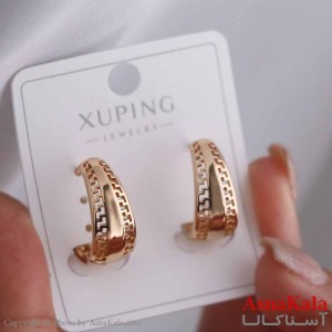 گوشواره حلقه ای زنانه مدل ورساچه ژوپینگ کد GSH15873W