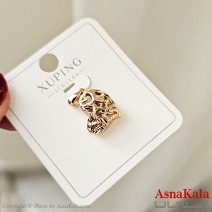 گردنبند ژوپینگ مینیمال دخترانه مدل قلب طلایی کد GNB161084W