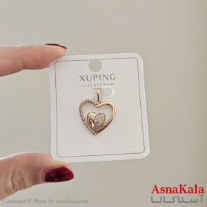 گردنبند ژوپینگ قلب نگینی