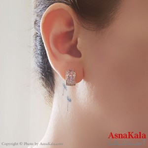 گوشواره نگینی شوپینگ