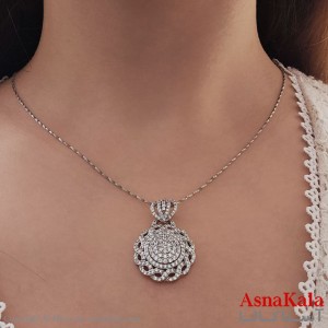 گردنبند نقره ای xuping