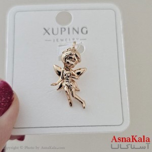 گردنبند ژوپینگ دخترانه مدل فرشته کد GNB161133W