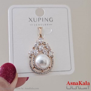 گردنبند ژوپینگ دخترانه مدل مرواریدی کد GNB161143W