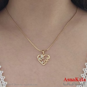 گردنبند قلب طرح عشق xuping