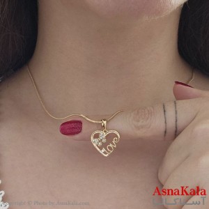 گردنبند ژوپینگ قلبی