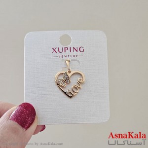آویز گردنبند قلب طرح عشق شوپینگ