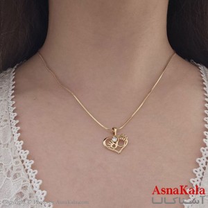 گردنبند قلبی شوپینگ