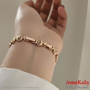 قفل دستبند دایره جواهری