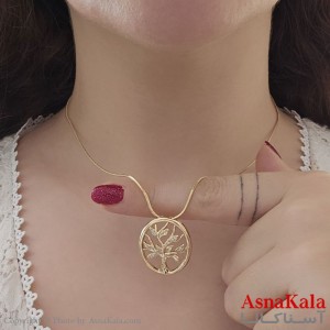 گردنبند ژوپینگ درخت نگینی