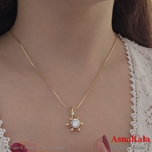 گردنبند ژوپینگ نگین تابان
