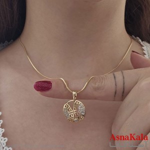 گردنبند ژوپینگ طرح ورساچه