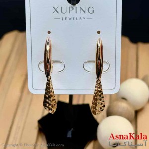 گوشواره زنانه مدل آویزی مینیمال ژوپینگ کد GSH15978W