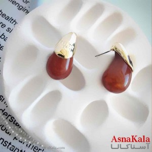 گوشواره استیل فانتزی دخترانه مدل اشک کد GSH151000W