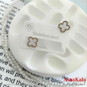 گوشواره استیل مینیمال دخترانه مدل ونکلیف کد GSH151003W