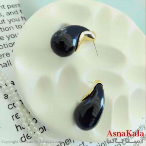 گوشواره استیل فانتزی دخترانه مدل اشک کد GSH151018W