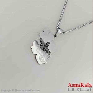 گردنبند نقره ای ایران فروهر