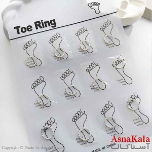 حلقه پا استیل مدل تنیسی کد ANG19712W