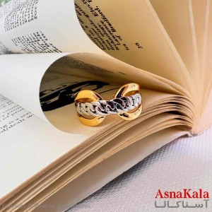 انگشتر زنانه YSX مدل پیچی ANG19735W