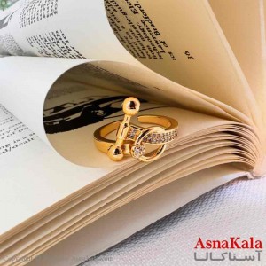 انگشتر زنانه YSX مدل قفلی  ANG19741W