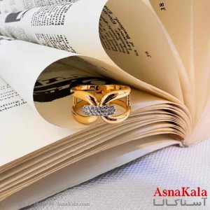 انگشتر زنانه YSX مدل نگینی  ANG19744W