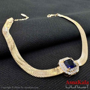 دستبند زنانه YSX مدل ماری طلایی نگینی کد DSB18791W