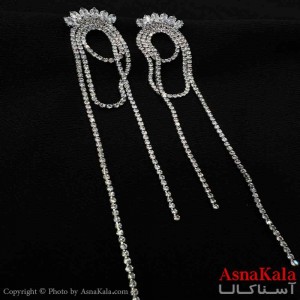گوشواره شیک زنانه مدل جواهری کد GSH151042W