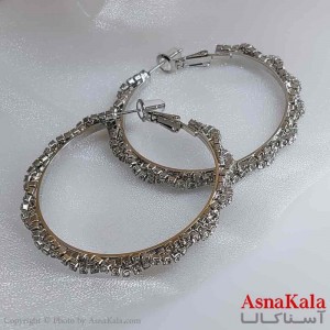 گوشواره استیل مینیمال گرد