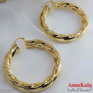 گوشواره استیل گرد