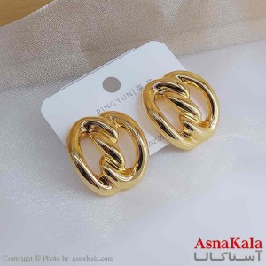 گوشواره استیل فشن زنانه مدل گره ای  کد GSH151054W