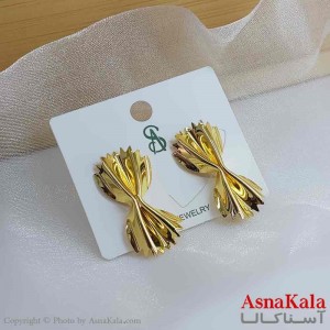 گوشواره استیل مینیمال زنانه مدل پاپیون کد GSH151062W