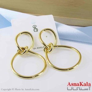 گوشواره حلقه ای طلایی