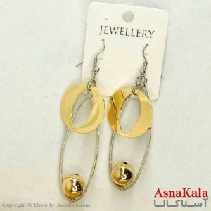 گوشواره استیل مینیمال زنانه مدل سنجاق  کد GSH151079W