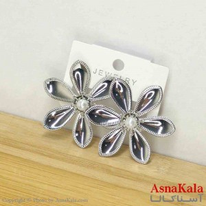 گوشواره استیل مینیمال زنانه مدل گل کد GSH151094W