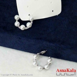 گوشواره استیل مینیمال زنانه مدل مرواریدی کد GSH151117W