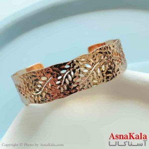 بنگل مینیمال دخترانه ژوپینگ مدل برگ  کد DSB18822W