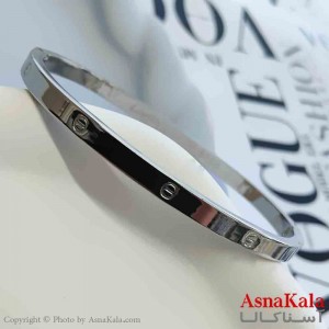 بنگل مینیمال دخترانه استیل 316 مدل کارتیر  کد DSB18875W