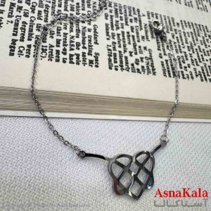 دستبند دخترانه پینترستی استیل مدل قلب   کد DSB18958W