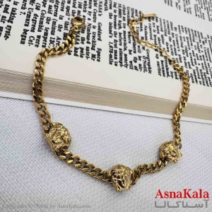 دستبند دخترانه پینترستی استیل مدل ورساچه  کد DSB18974W