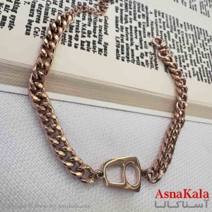 دستبند دخترانه پینترستی استیل مدل کارتیر  کد DSB18987W