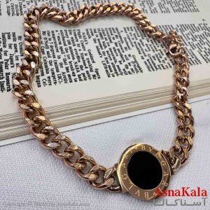 دستبند دخترانه پینترستی استیل مدل کارتیر بولگاری کد DSB181013W