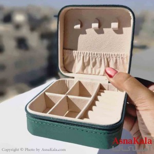 جعبه جواهرات پینترستی رنگ سبز  کد HAIR131011W