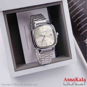 ساعت مردانه مچی کاسیو اولدمانی طرح کلاسیک با قفل ریلی با موتور کوارتز کد WTCH11287W