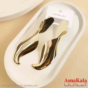 گوشواره استیل مینیمال دخترانه مدل پیچی کد GSH151515W