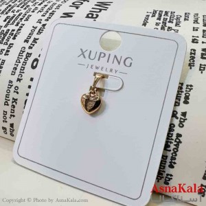 آویز ژوپینگ مینیمال دخترانه مدل قلب کد GNB161625W