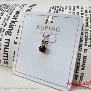 آویز ژوپینگ مینیمال دخترانه مدل نگینی کد GNB161627W