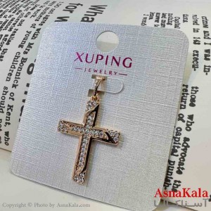 آویز ژوپینگ مینیمال دخترانه مدل صلیب  کد GNB161634W