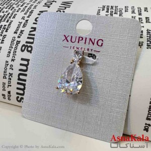 آویز ژوپینگ مینیمال دخترانه مدل اشک  کد GNB161636W