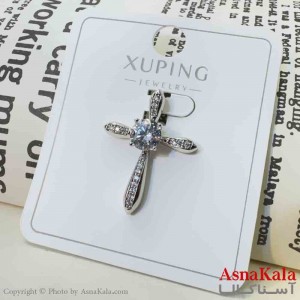 آویز ژوپینگ مینیمال دخترانه مدل نگینی کد GNB161647W